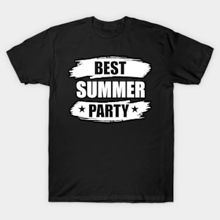 Best Summer Party T Shirt For Women T-Shirt